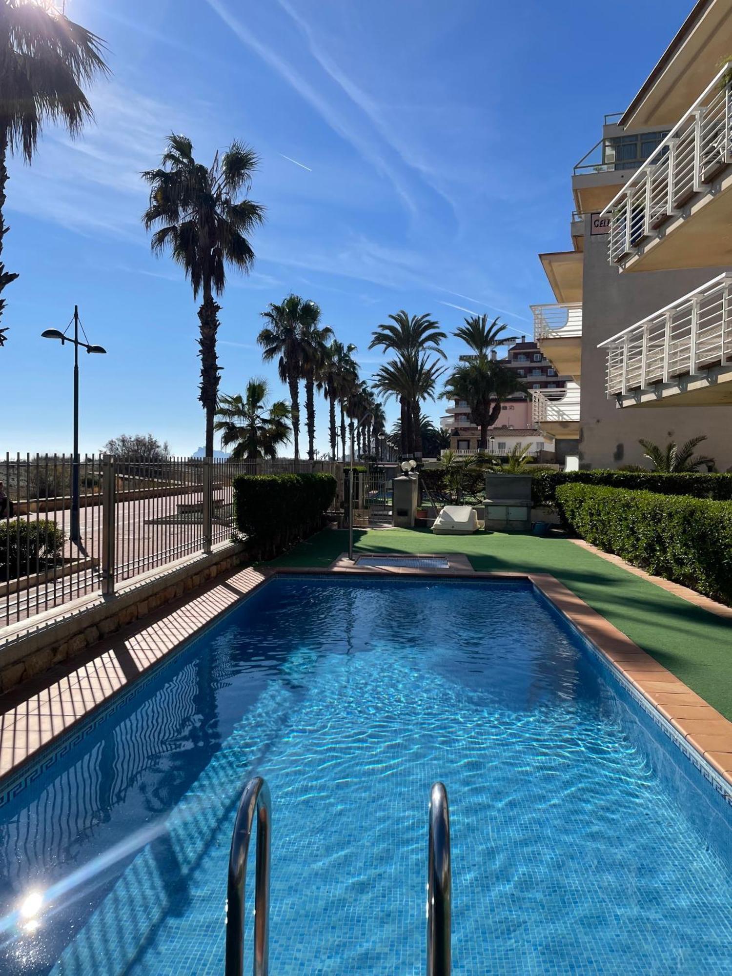 Apartamento Alpen 1 - Cala Josep I 1Era Linea Peñíscola Exterior foto