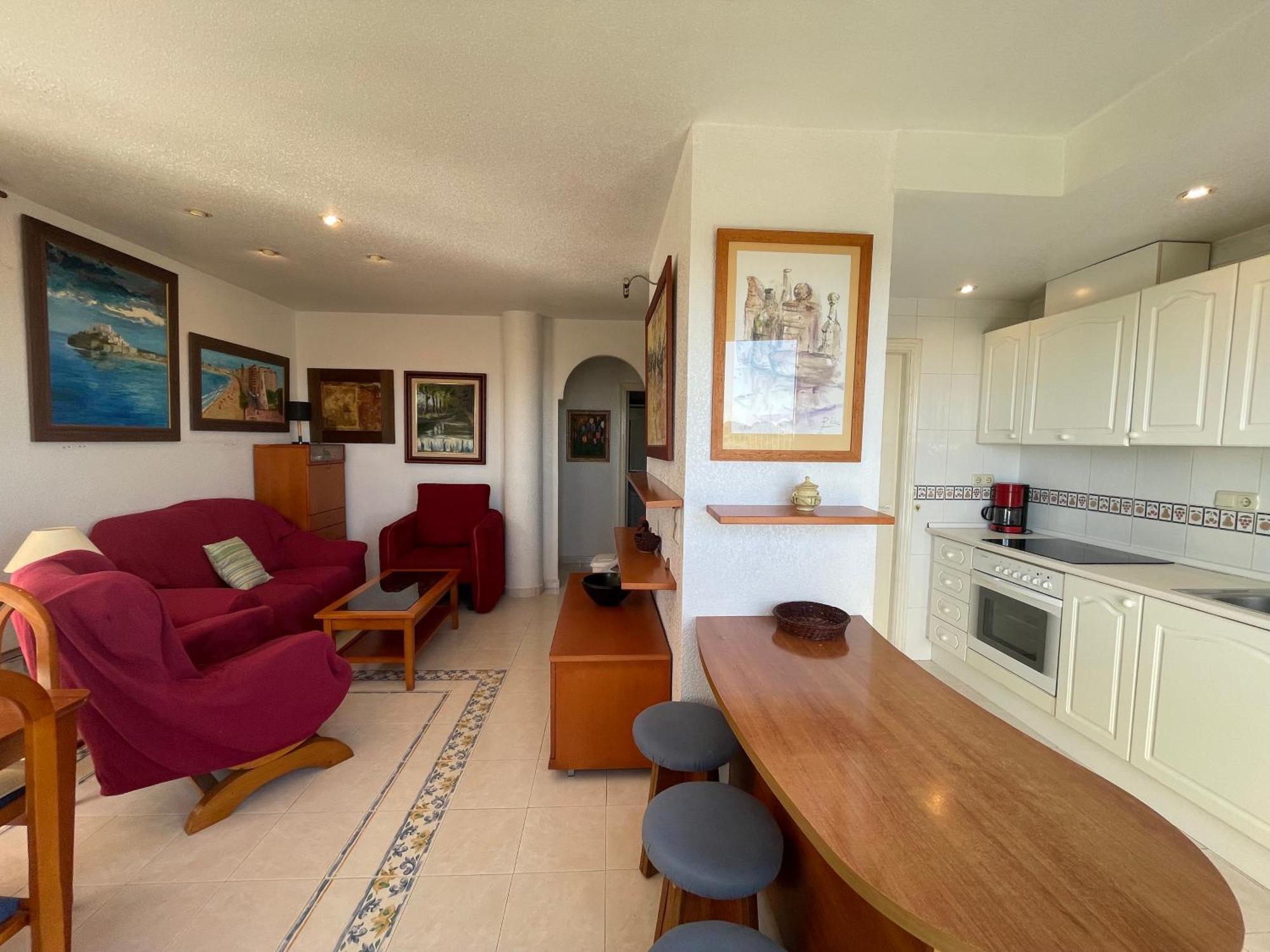 Apartamento Alpen 1 - Cala Josep I 1Era Linea Peñíscola Exterior foto