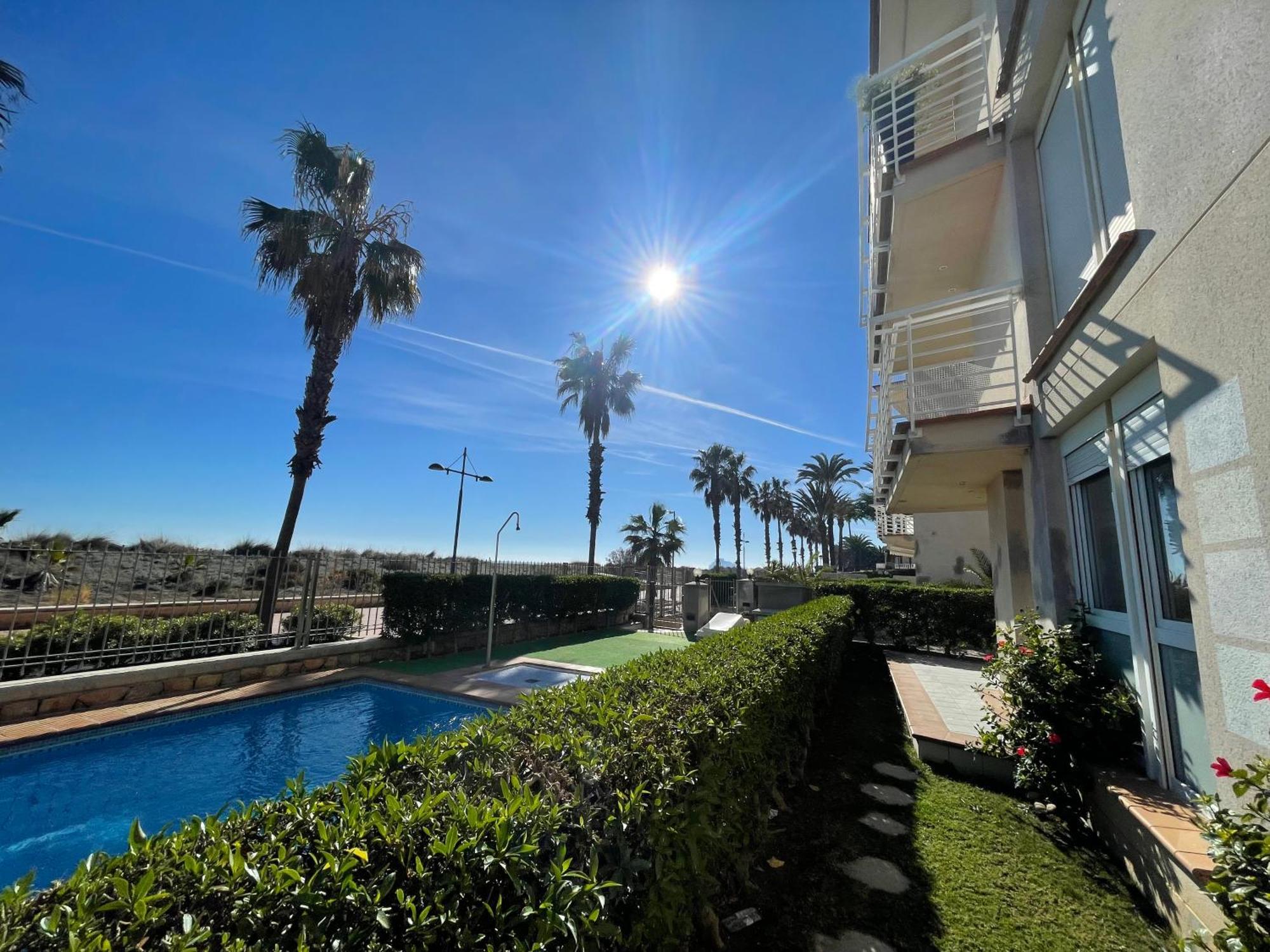 Apartamento Alpen 1 - Cala Josep I 1Era Linea Peñíscola Exterior foto